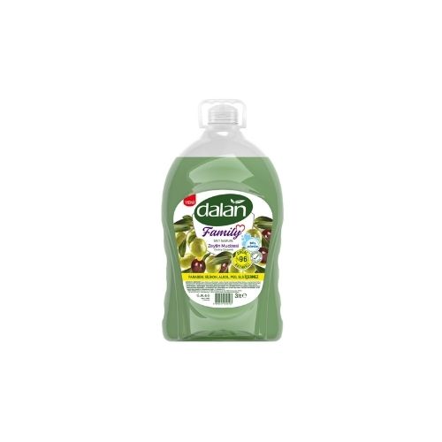 Dalan Family Sıvı Sabun Zeytin Mucizesi 3 L